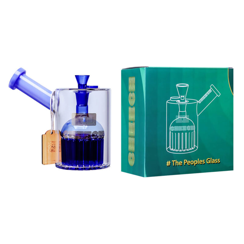 Cheap Blue Color Giant Sequoia Percolator Glass Rig Water Pipe For Sale