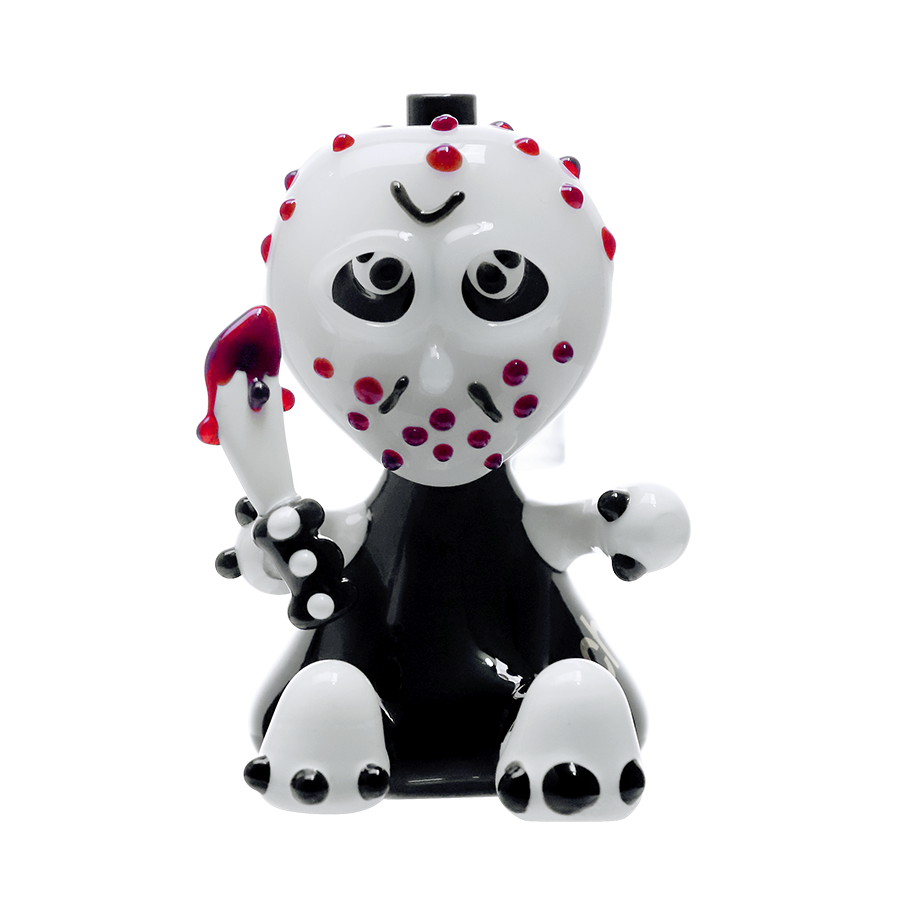 Masked Soldier Brandishing word.