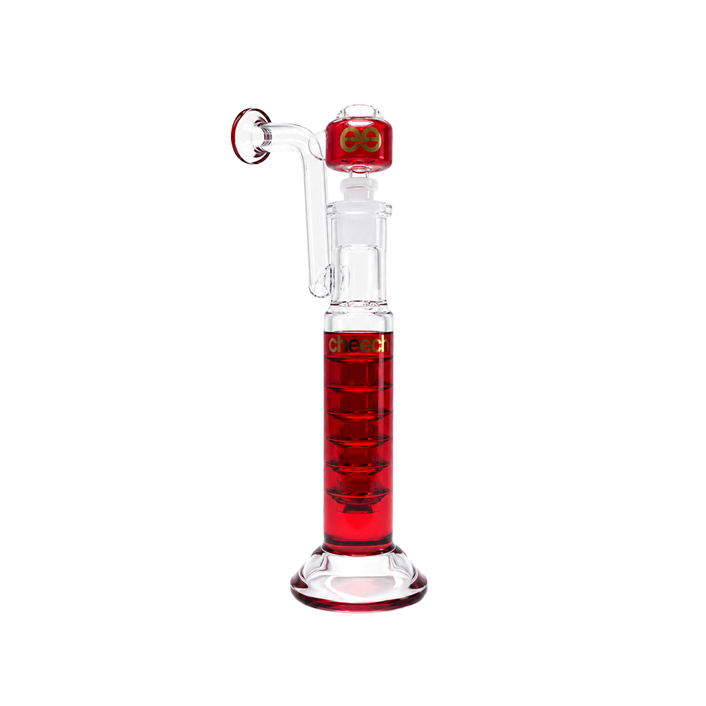 Cheech Multi-Tiered Turbine Perc Straight Tower Water Pipe