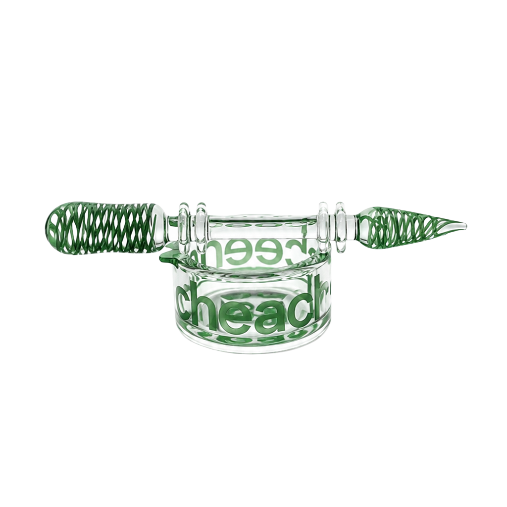 Cheech Glass Dab Tool & Concentrate Jar Set with Tool Rest (Assorted) - Image 8