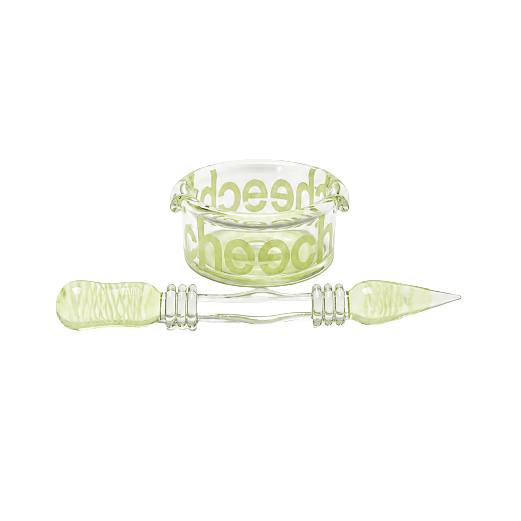 Cheech Glass Dab Tool & Concentrate Jar Set with Tool Rest (Assorted) - Image 5
