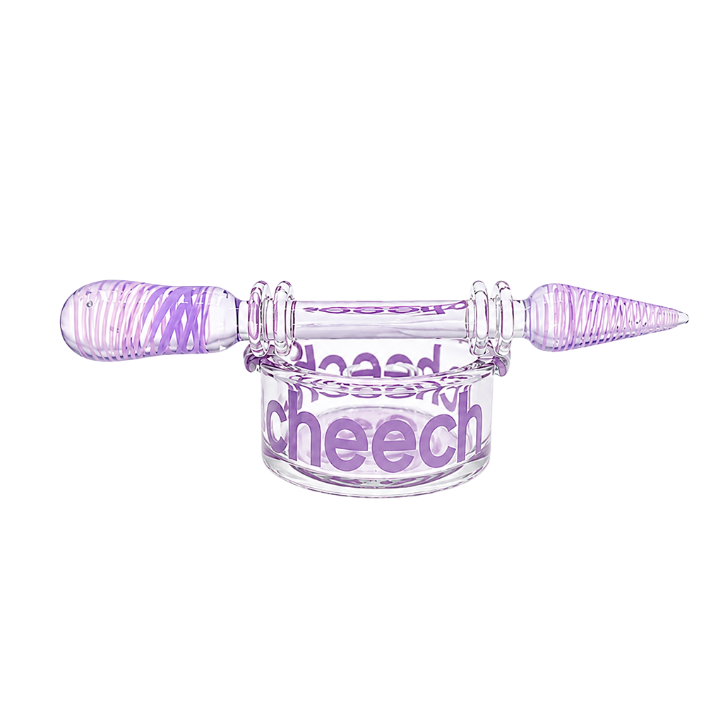 Cheech Glass Dab Tool & Concentrate Jar Set with Tool Rest (Assorted)