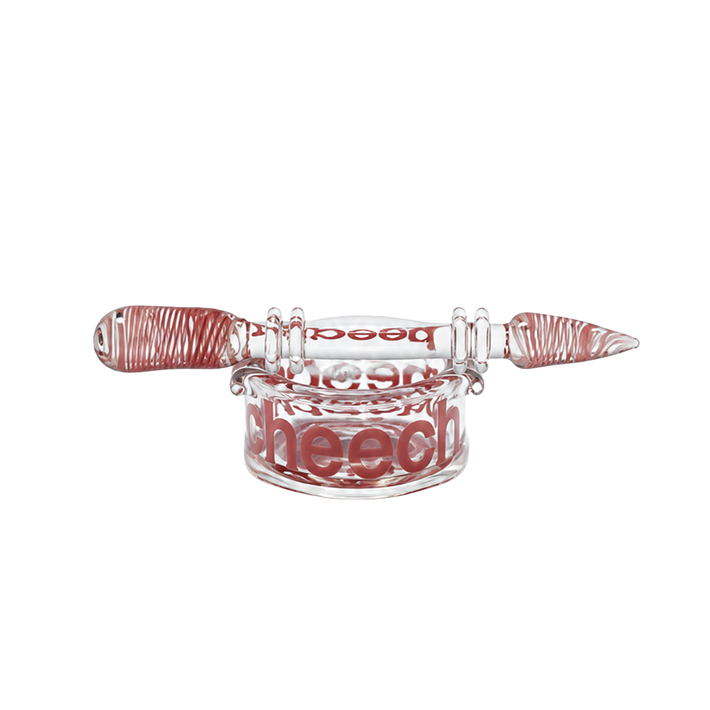 Cheech Glass Dab Tool & Concentrate Jar Set with Tool Rest (Assorted) - Image 4
