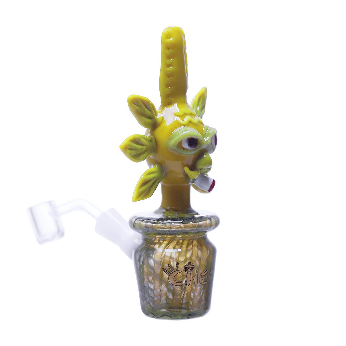 Trippy leaf creature puffing vibes - Image 2