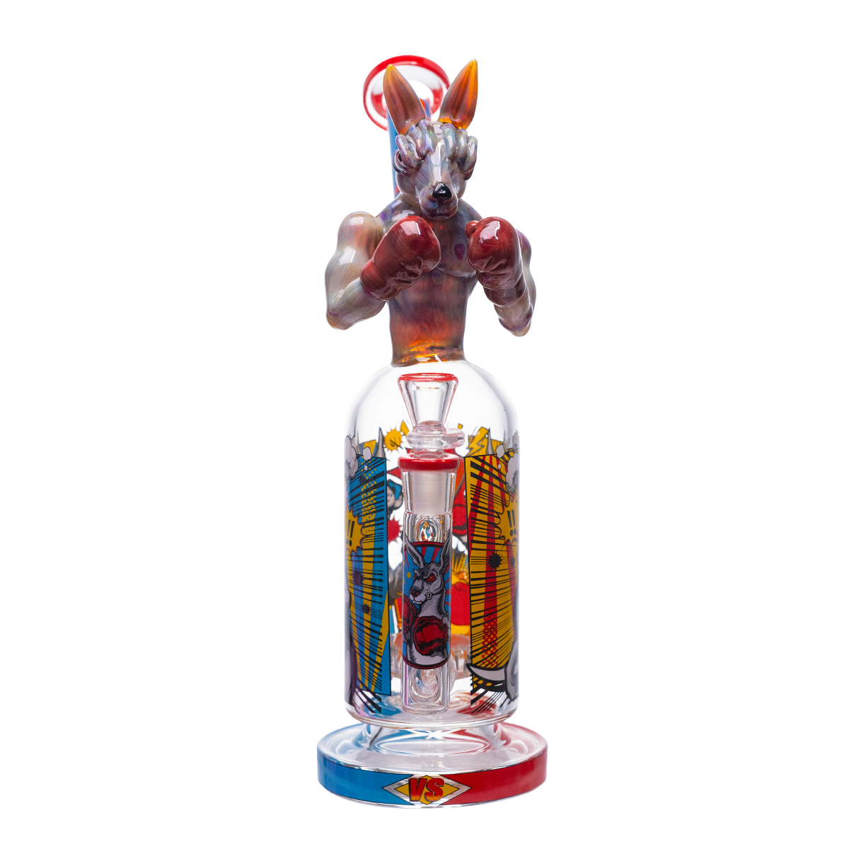 Kangaroo boxer knockout glass rig - Image 2