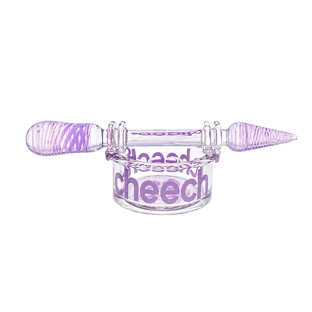 Cheech Glass Dab Tool & Concentrate Jar Set with Tool Rest (Assorted)